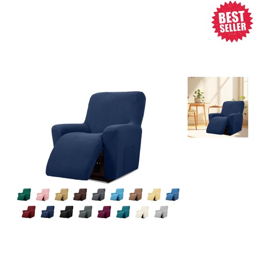 Washable navy recliner chair - recliner,